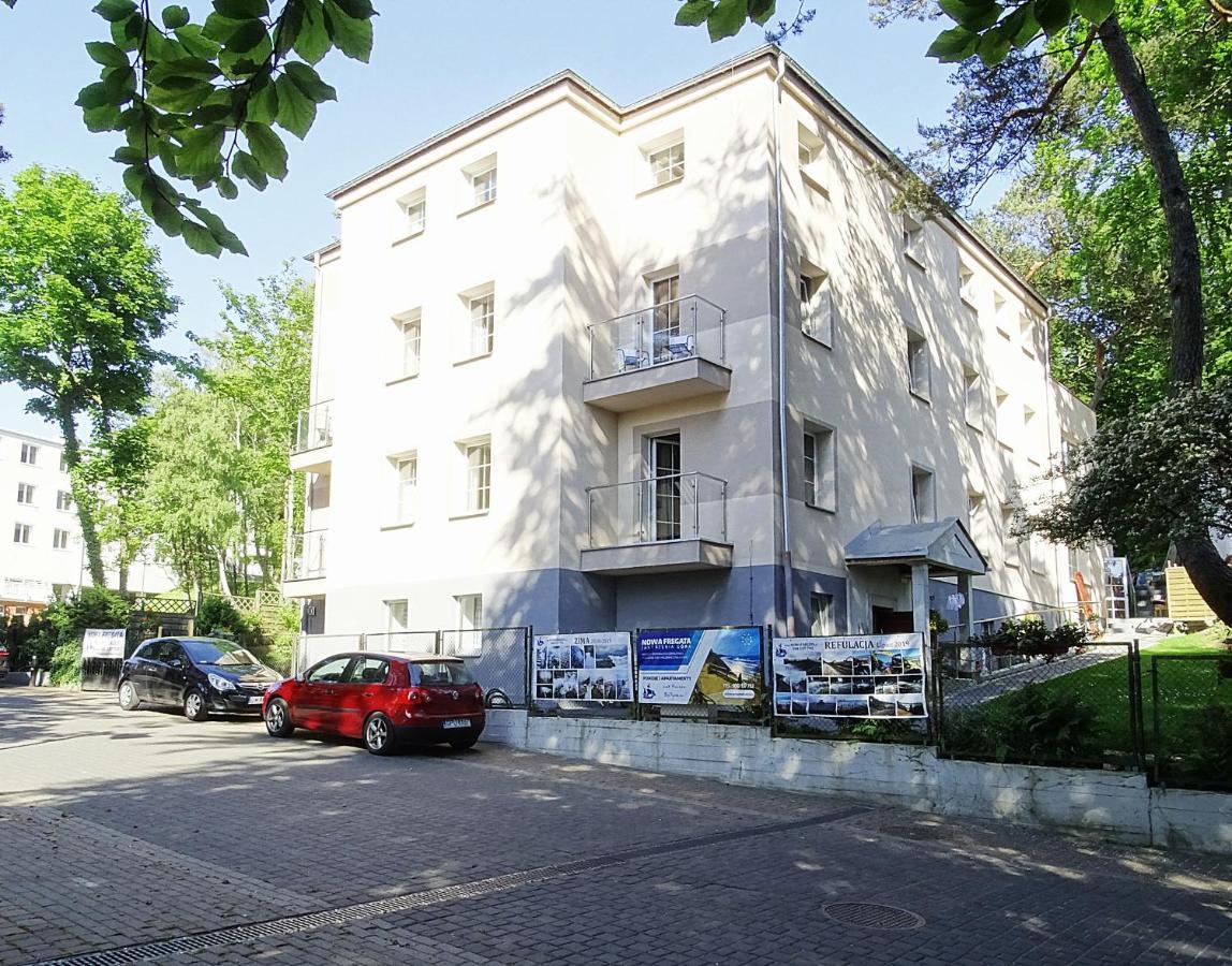Nowa Fregata - pokoje nad morzem Jastrzębia Góra Zewnętrze zdjęcie