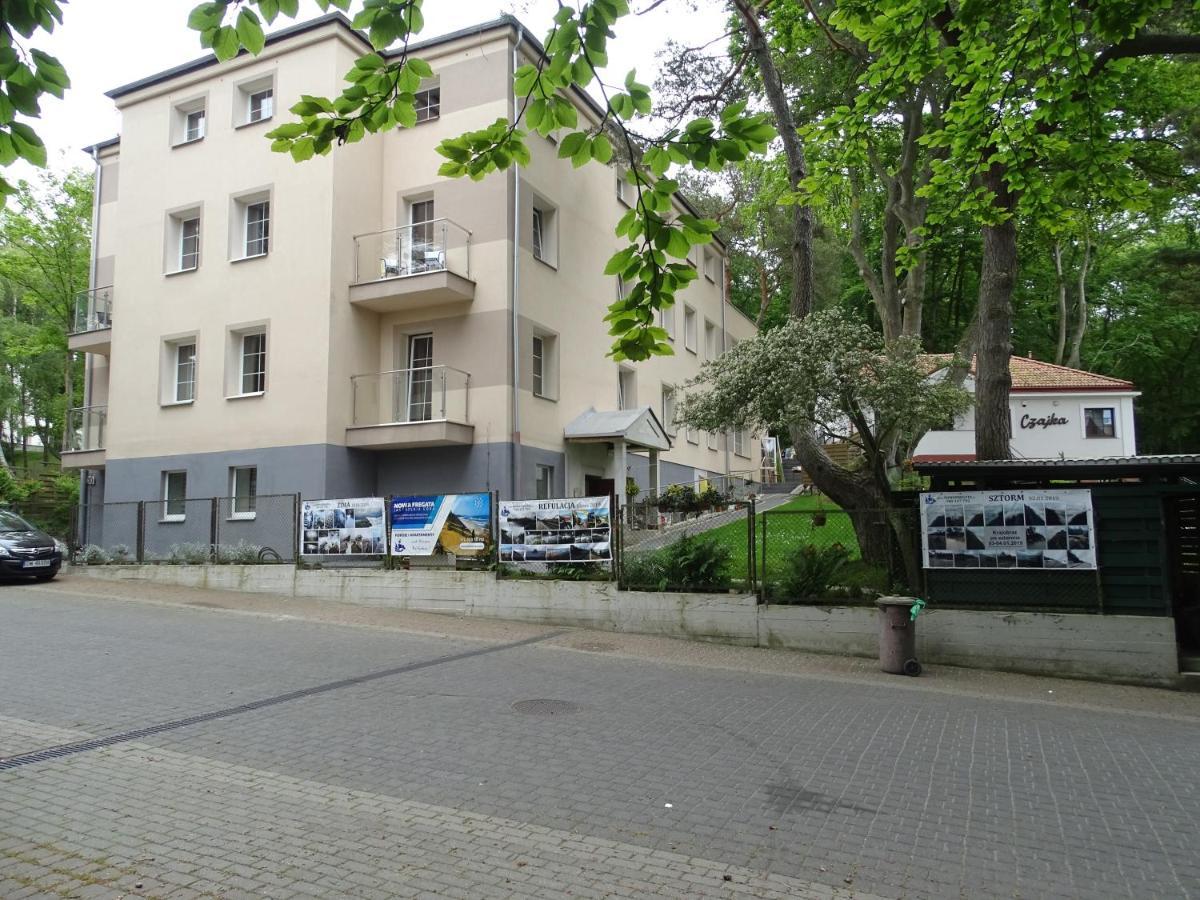Nowa Fregata - pokoje nad morzem Jastrzębia Góra Zewnętrze zdjęcie